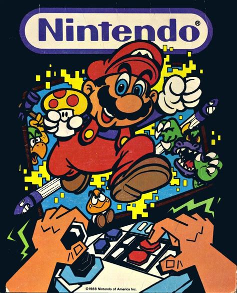 Nintendo Promotionalposter - Etsy | Retro poster, Super mario art, Mario