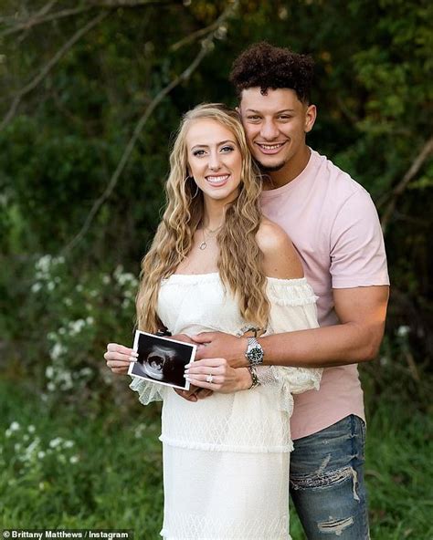 NFL superstar Patrick Mahomes and fiancee Brittany Matthews are expecting their first child ...