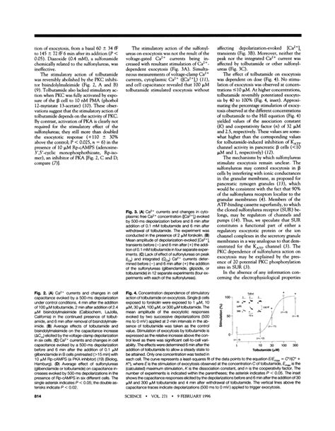 Concentration dependence of stimulatory Tolbut. * action of tolbutamide... | Download Scientific ...