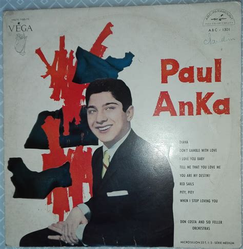 Paul Anka – Paul Anka (Vinyl) - Discogs