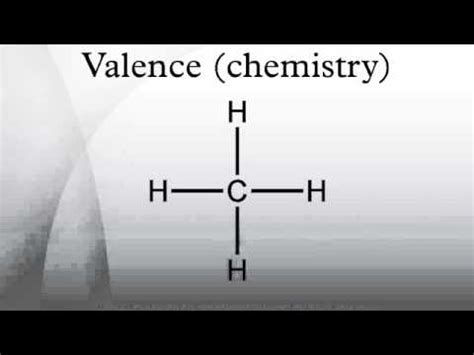 Valence (chemistry) - YouTube