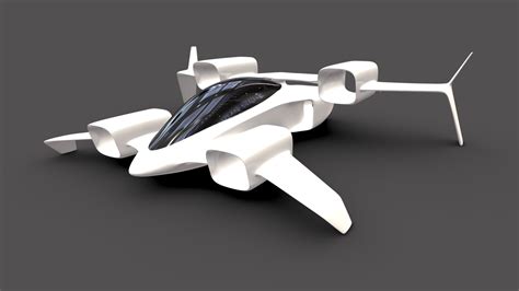 ML eVTOL concept - Buy Royalty Free 3D model by Nelson Salas ...