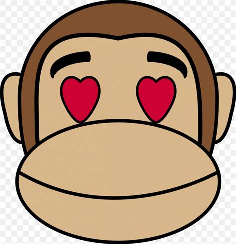 Ape Emoji Monkey Drawing Clip Art, PNG, 1101x1136px, Ape, Cheek, Drawing, Emoji, Face Download Free