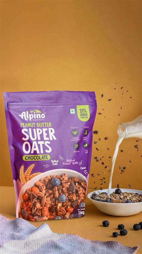 With Alpino oats, stay hoppy all day! [Video] | Healthy food branding, Snack brands, Granola brands