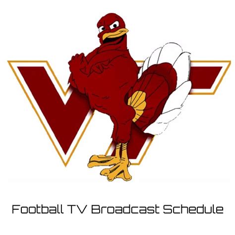 Virginia Tech Hokies Football TV Broadcast Schedule 2023