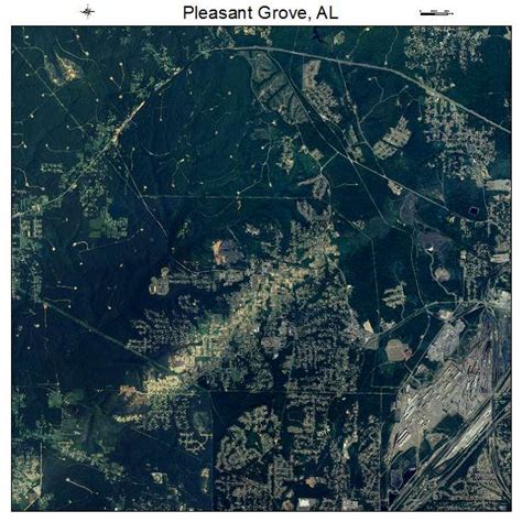 Aerial Photography Map of Pleasant Grove, AL Alabama