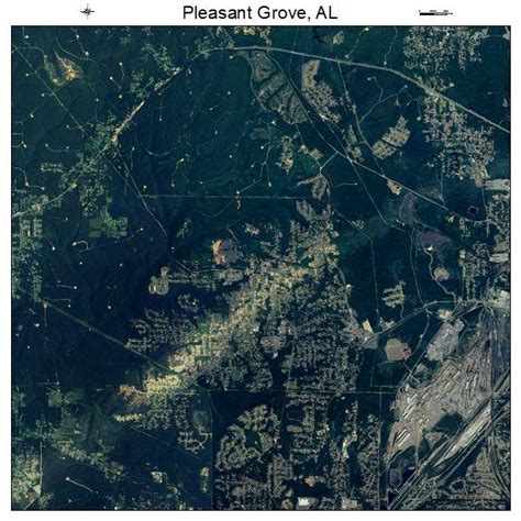 Aerial Photography Map of Pleasant Grove, AL Alabama