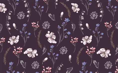 Vintage Flower Background Pattern | Best Flower Site