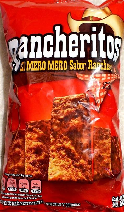 SABRITAS RANCHERITOS Mexican Chips Mexico,( 60G EACH) 5 bags