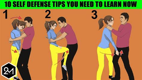 10 Self Defence Tips You Need To Learn Now - YouTube