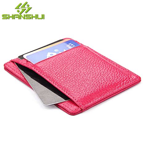 Womens Leather Rfid Credit Card Wallet | semashow.com