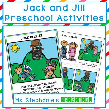 Jack and Jill Preschool Activities by Ms Stephanies Preschool | TpT