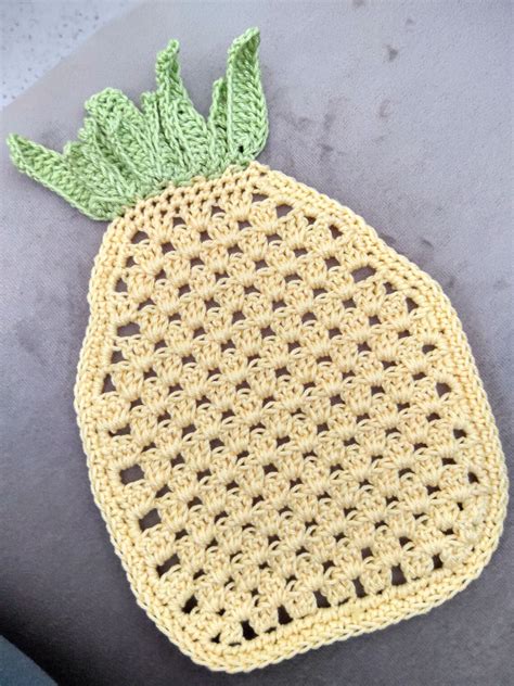 Pineapple Doily Crochet Pattern - Etsy