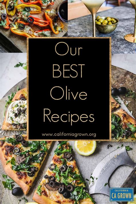 Our best olive recipes and what you should know about olives – Artofit