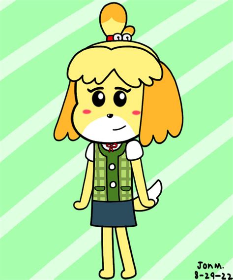 Isabelle (Animal Crossing)🍃💚💕 by T-JTMX on Newgrounds