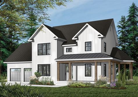 2 Story Farmhouse Plans With Wrap Around Porch | Laviede Lajulie