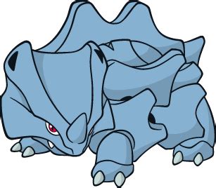 #0111 Rhyhorn - PokéDex Nacional - Pokéxperto