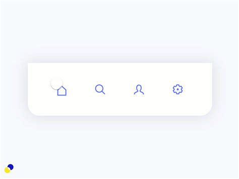 Bottom navigation bar animation by Samuel Allotey on Dribbble