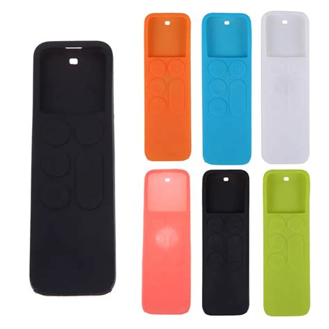 Silicone Cover Dustproof Case for Apple TV 4 Remote Control Protective ...