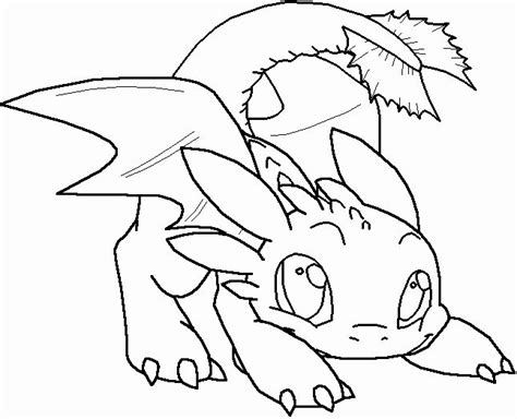 How To Train Your Dragon Colouring Pages Light Fury - 240+ SVG Cut File