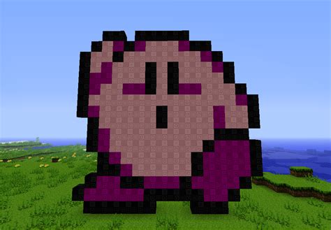 Kirby Pixel Art (Minecraft) by Ender-Creep on DeviantArt