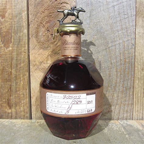 Blantons Straight From The Barrel Bourbon 750ml - Oak and Barrel