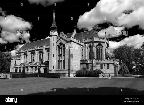 Oundle school chapel Black and White Stock Photos & Images - Alamy