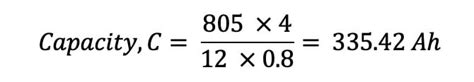 Determining the battery capacity for an inverter application ...