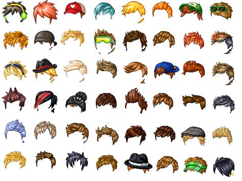 Fantage Pack - Hair (GUYS) by Fantage-CustomMaker on DeviantArt