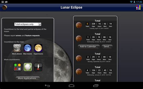 Lunar Eclipse Free - Android Apps on Google Play