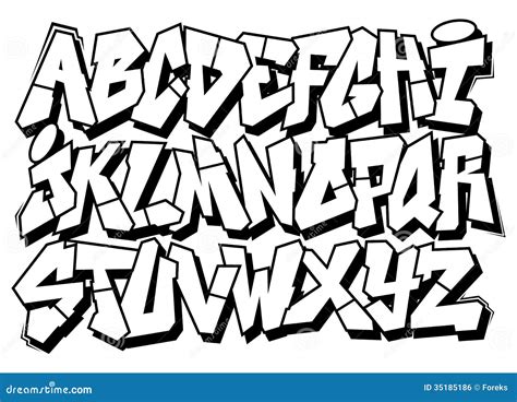 Graffiti Font Letters Images & Pictures - Becuo