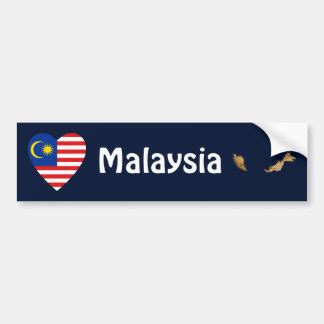 Malaysia Flag Stickers | Zazzle