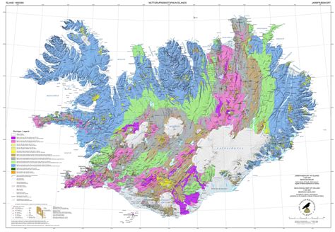 Geological maps | Icelandic Institute of Natural History