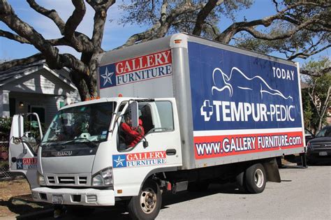 The Gallery Furniture delivery truck has arrived! Christmas Giveaway ...