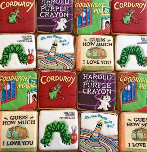 Children’s Book Cookies - Decorated Cookie by - CakesDecor