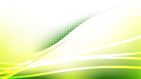 Green Yellow and White Abstract Background Vector