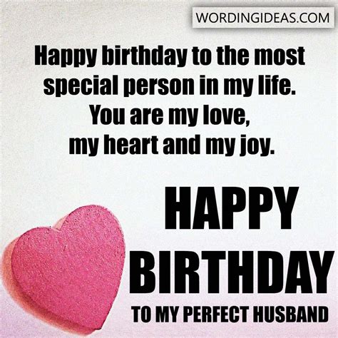 30+ Ways To Say Happy Birthday To Your Husband » Wording Ideas