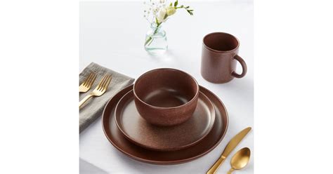 Rustic Stoneware Dinnerware: Threshold Stoneware Tilley Dinnerware Set | Best Stoneware ...