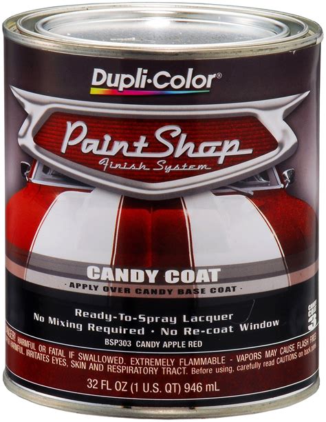 Dupli-Color BSP303 Candy Apple Red Paint Shop Finish System - 32 oz. | eBay