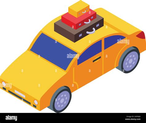 Family car travel icon isometric vector. Road trip. Vacation drive Stock Vector Image & Art - Alamy