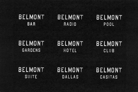 Belmont Hotel :: Behance