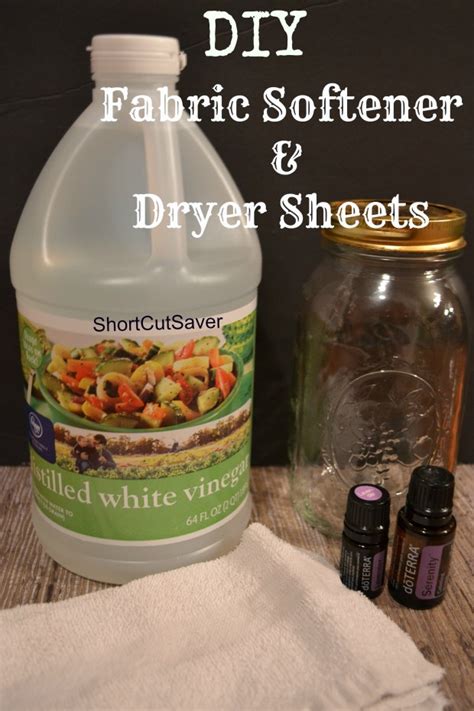 DIY Fabric Softener & Dryer Sheets - Everyday Shortcuts