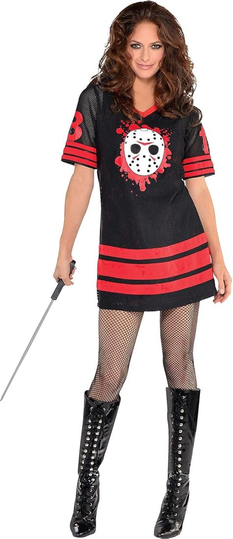 Amazon.com: Friday the 13th Miss Voorhees Adult Costume - Small: Clothing