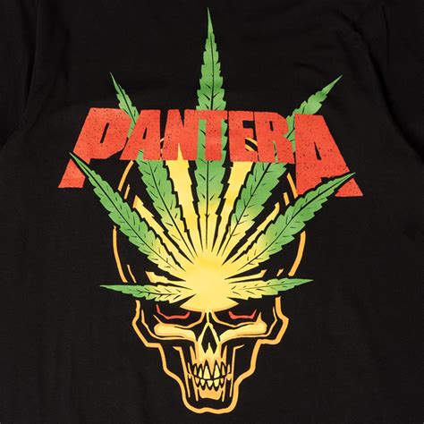 Cannabis Skull Layered Long Sleeve T-Shirt – Pantera Official Store