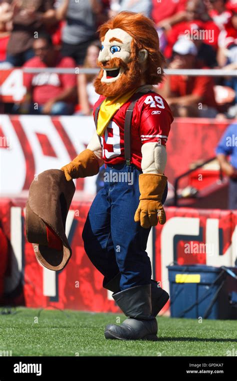 The mascot for the san francisco 49ers hi-res stock photography and ...