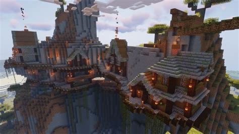 Minecraft Mountain Base Ideas