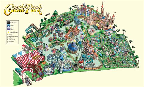 Bay Beach Amusement Park Map | Printable Templates Free