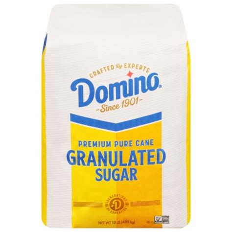 Domino Premium Pure Cane Granulated Sugar, 10 lb - QFC