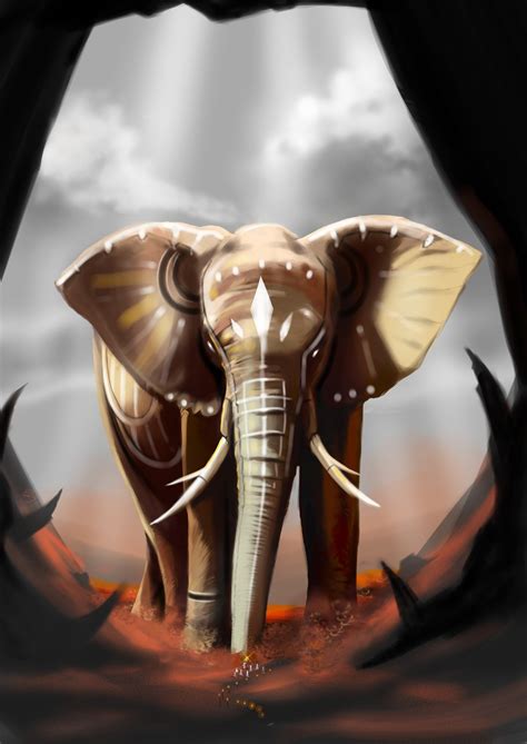 ArtStation - Mythical elephant