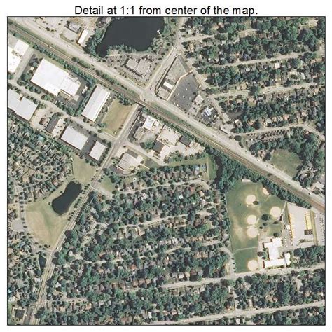 Aerial Photography Map of Cary, IL Illinois